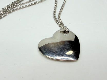 Tiffany and Co Necklace Pierced Double Heart Pendant Tiffany & Co. JR1164