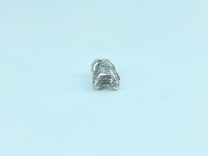 James Avery Sterling Silver Teddy Bear Charm with box JR617