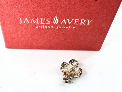 Vintage James Avery rare retired 925 sterling silver dogwood flower charm JR1932