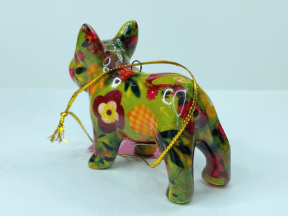 Pomme Pidou Ceramic colorful French Bulldog ornament A299