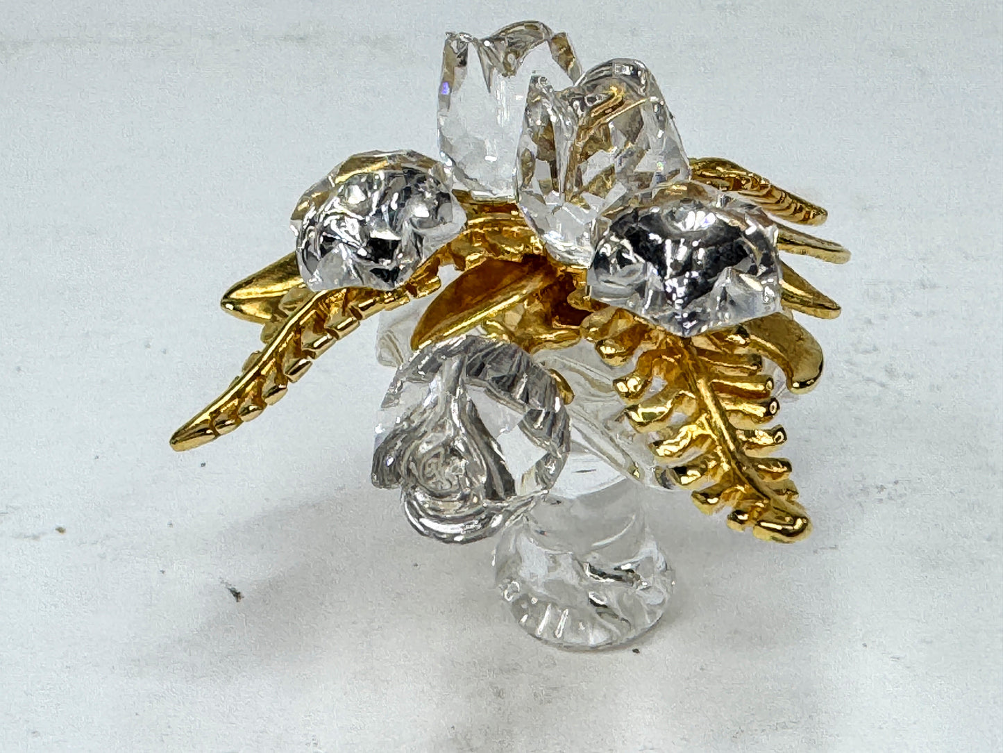 Vintage Swarovski Crystal Memories Wedding Bouquet by Anton Hirzinger Box S279