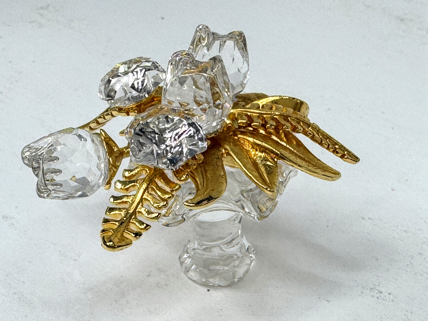 Vintage Swarovski Crystal Memories Wedding Bouquet by Anton Hirzinger Box S279