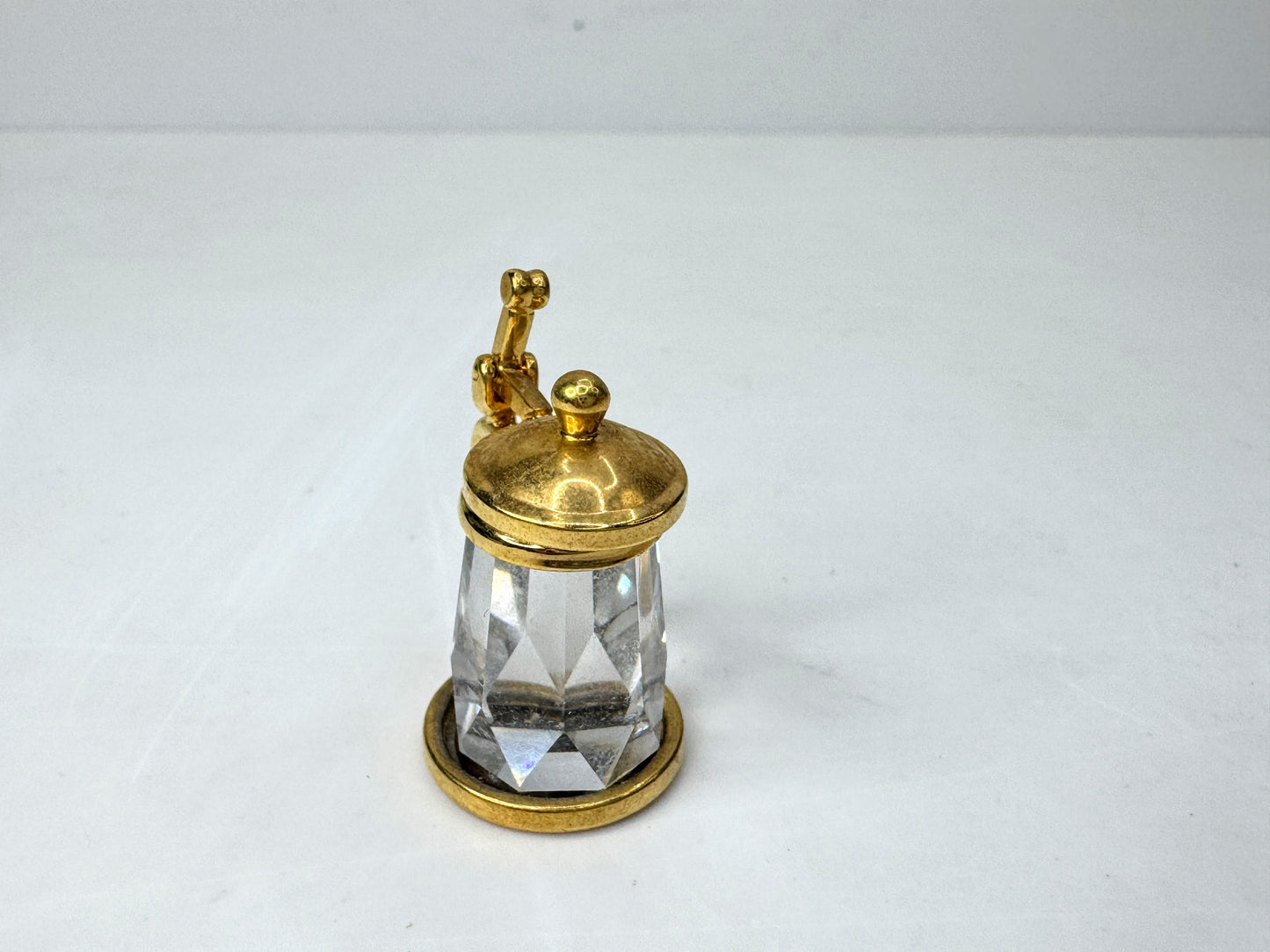 Vintage Swarovski Crystal Memories Beer Stein Gold Crystal Miniature S300
