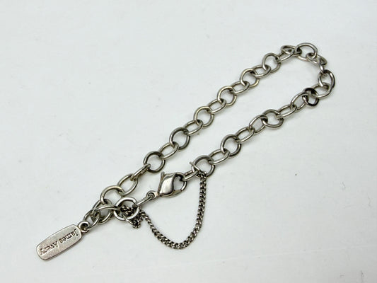 James Avery Sterling Silver Open Link Bracelet with Safety Chain 7.5" JR1150