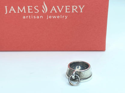 Retired James Avery Pet Dish Charm with box JR0096