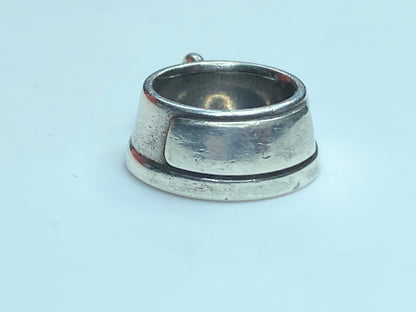 Retired James Avery Pet Dish Charm with box JR0096