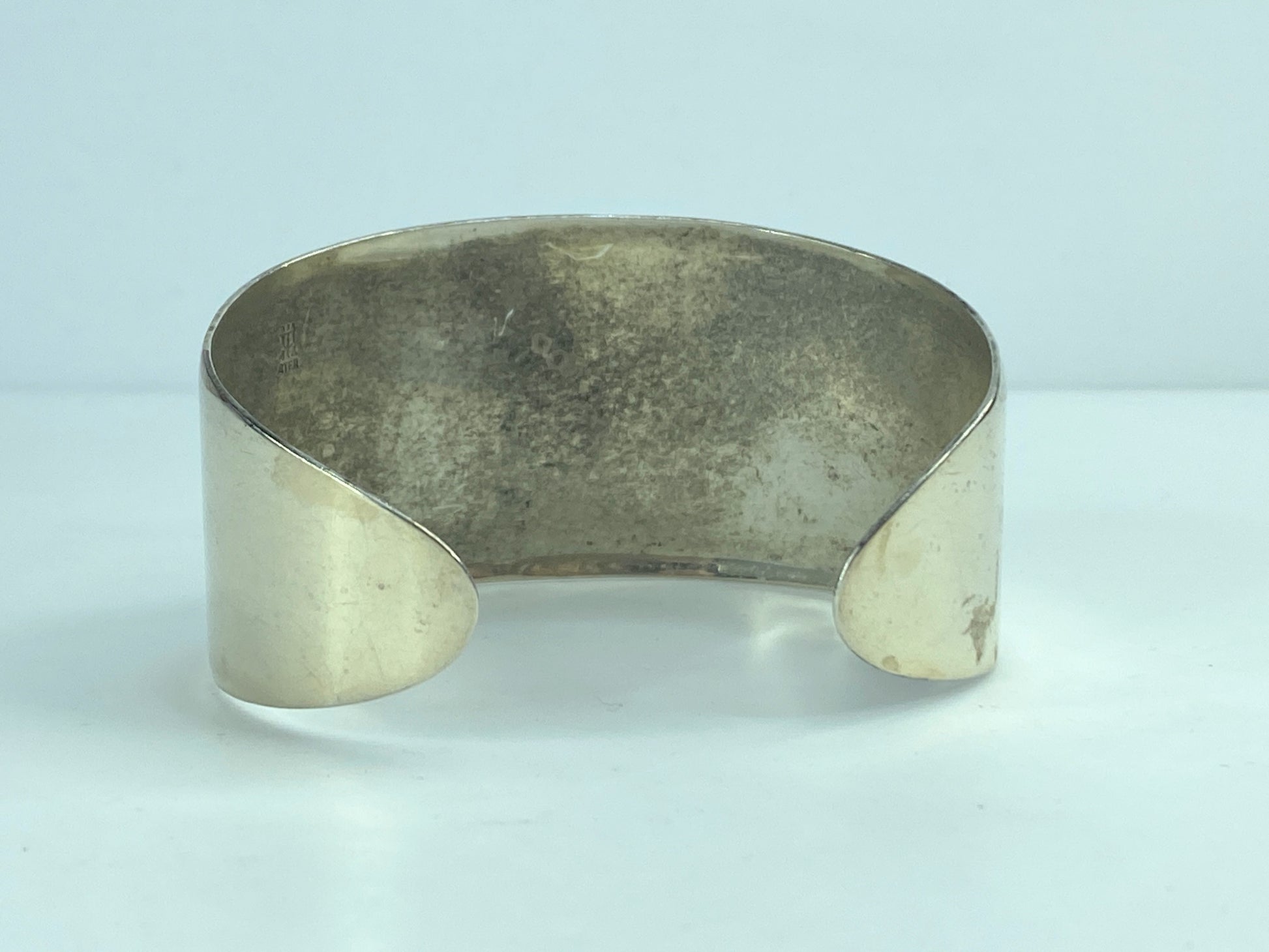 James Avery Sterling silver 925 polished cuff bangle 6.5" 27.8g JR6520
