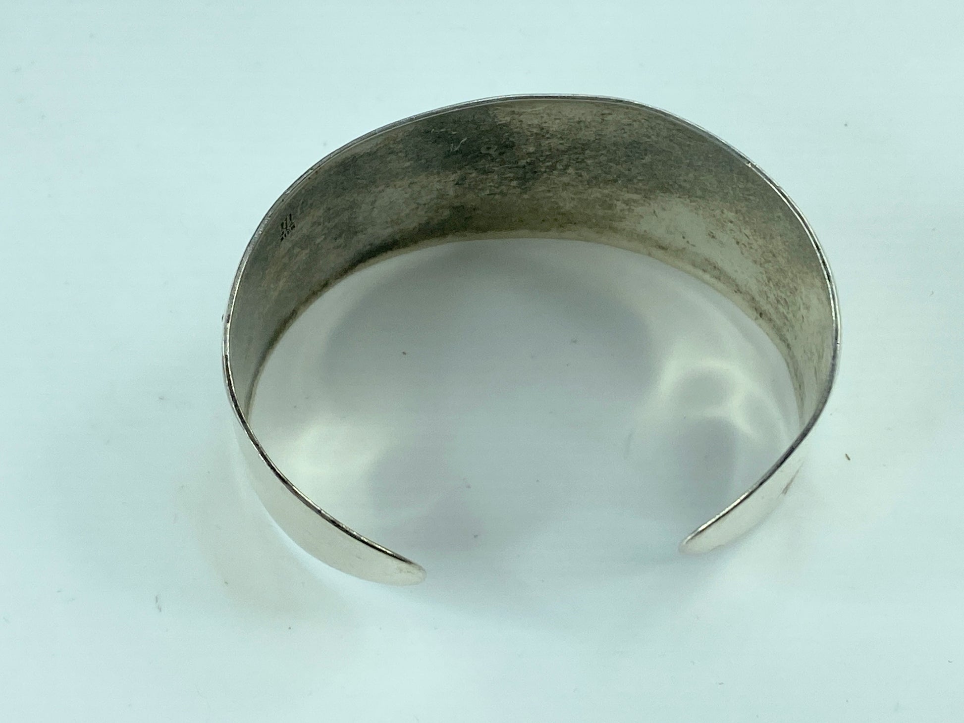 James Avery Sterling silver 925 polished cuff bangle 6.5" 27.8g JR6520