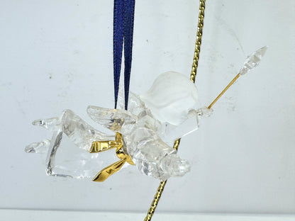 Vintage Swarovski 2004 Annual Angel Crystal Christmas Ornament Retired Rare S309