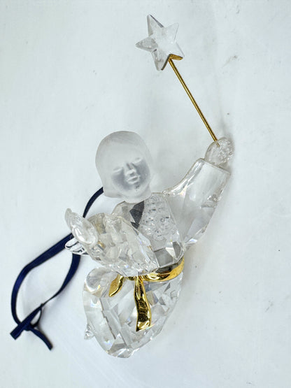 Vintage Swarovski 2004 Annual Angel Crystal Christmas Ornament Retired Rare S309