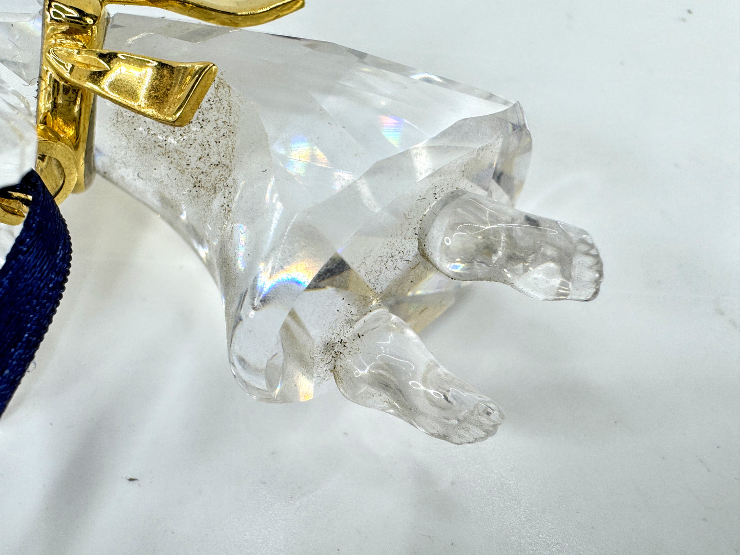 Vintage Swarovski 2004 Annual Angel Crystal Christmas Ornament Retired Rare S309