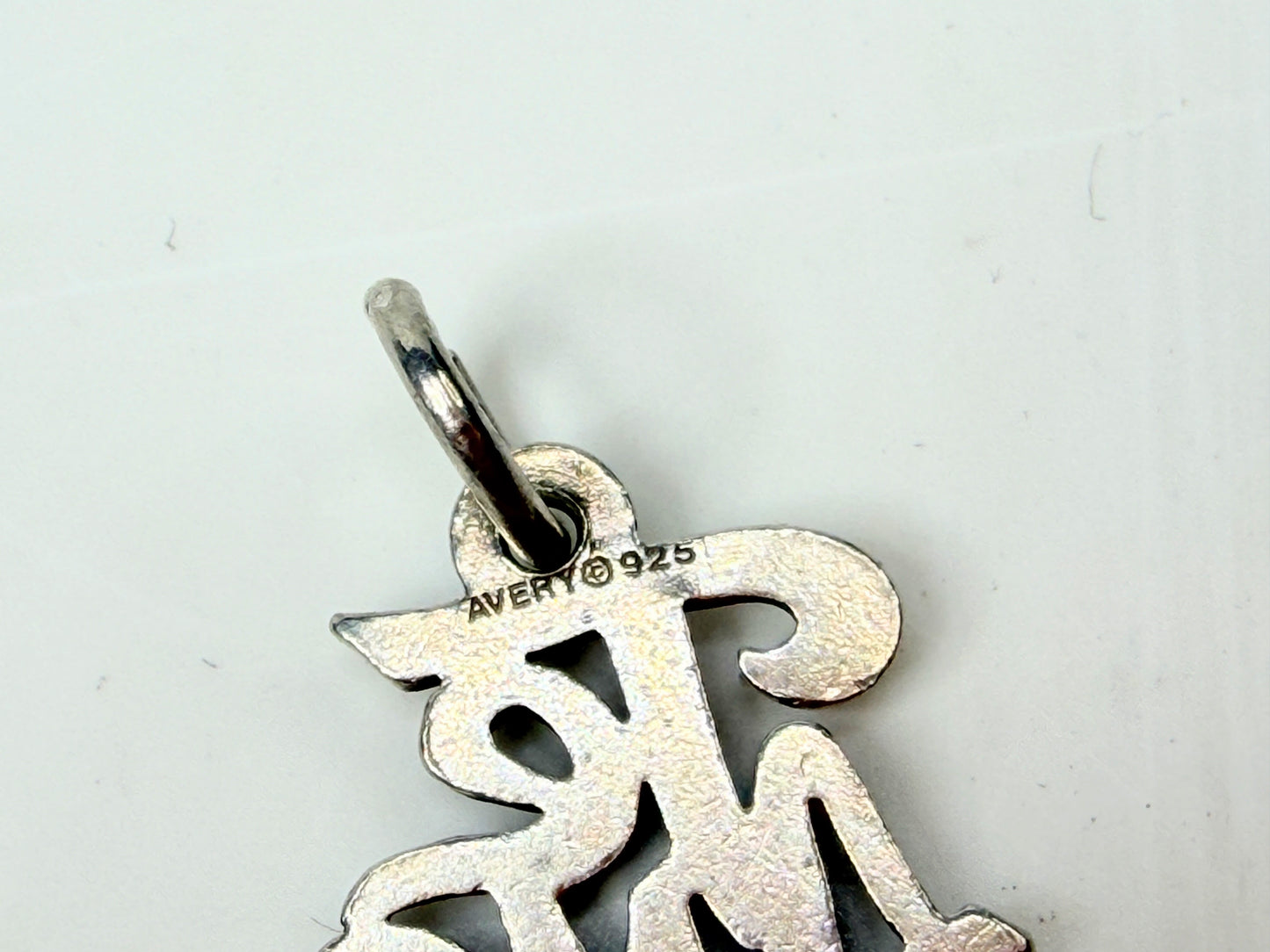 James Avery 925 Sterling Vintage Te Amo Mini Charm Pendant JR1201