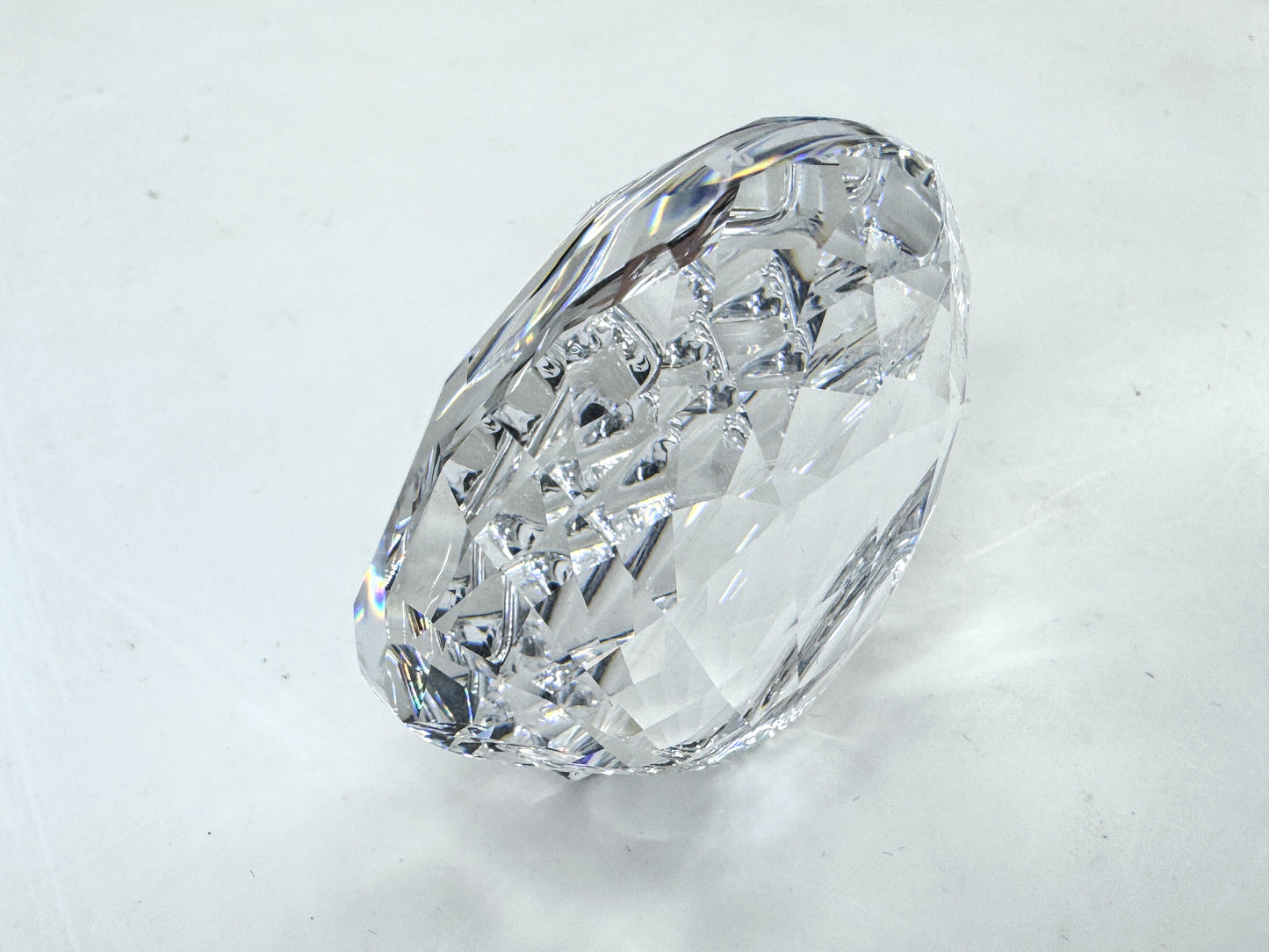 Vintage Swarovski crystal scallop shell 2006 SCS renewal gift original box S312