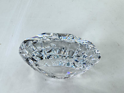 Vintage Swarovski crystal scallop shell 2006 SCS renewal gift original box S312