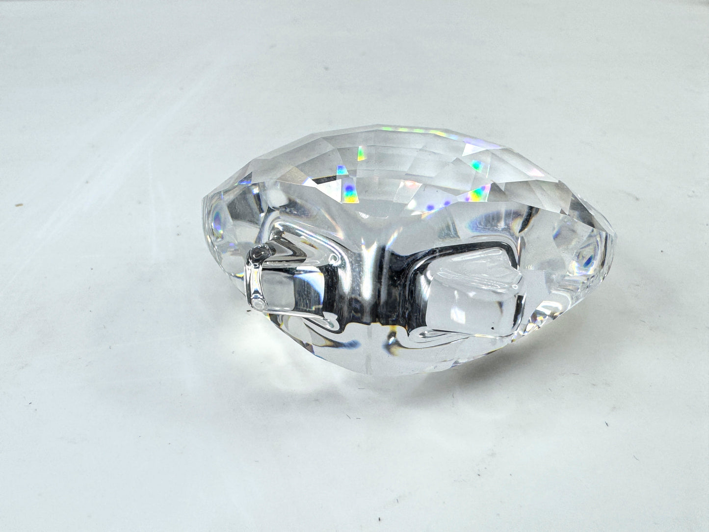 Vintage Swarovski crystal scallop shell 2006 SCS renewal gift original box S312