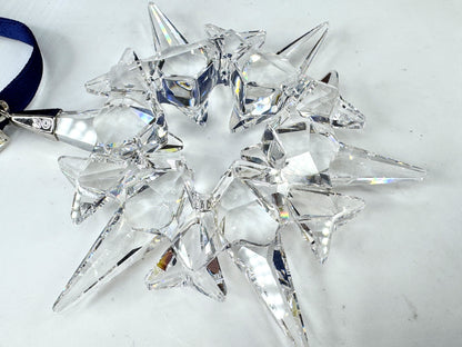 Vintage Swarovski 2007 Annual Star Crystal Christmas Ornament Boxed S313