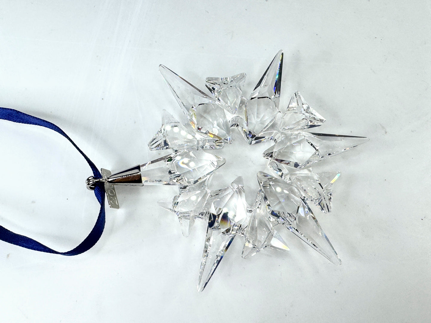 Vintage Swarovski 2007 Annual Star Crystal Christmas Ornament Boxed S313