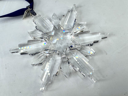 Vintage Swarovski 2006 Annual Edition Crystal Snowflake Ornament 837613 S316