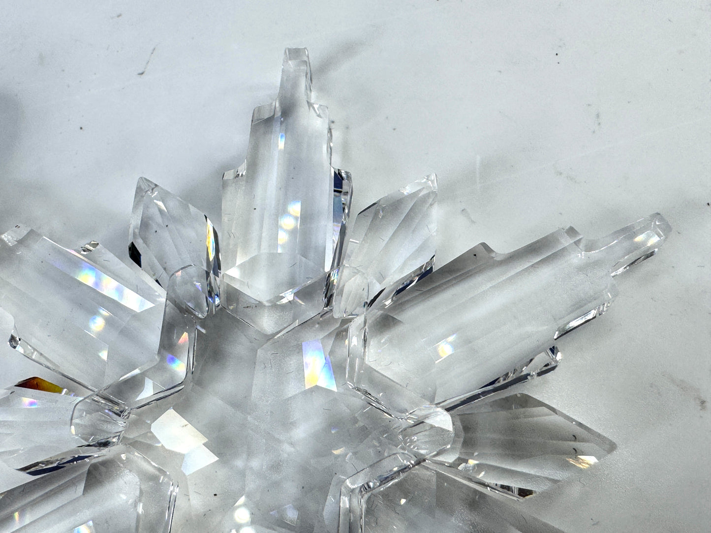 Vintage Swarovski 2006 Annual Edition Crystal Snowflake Ornament 837613 S316