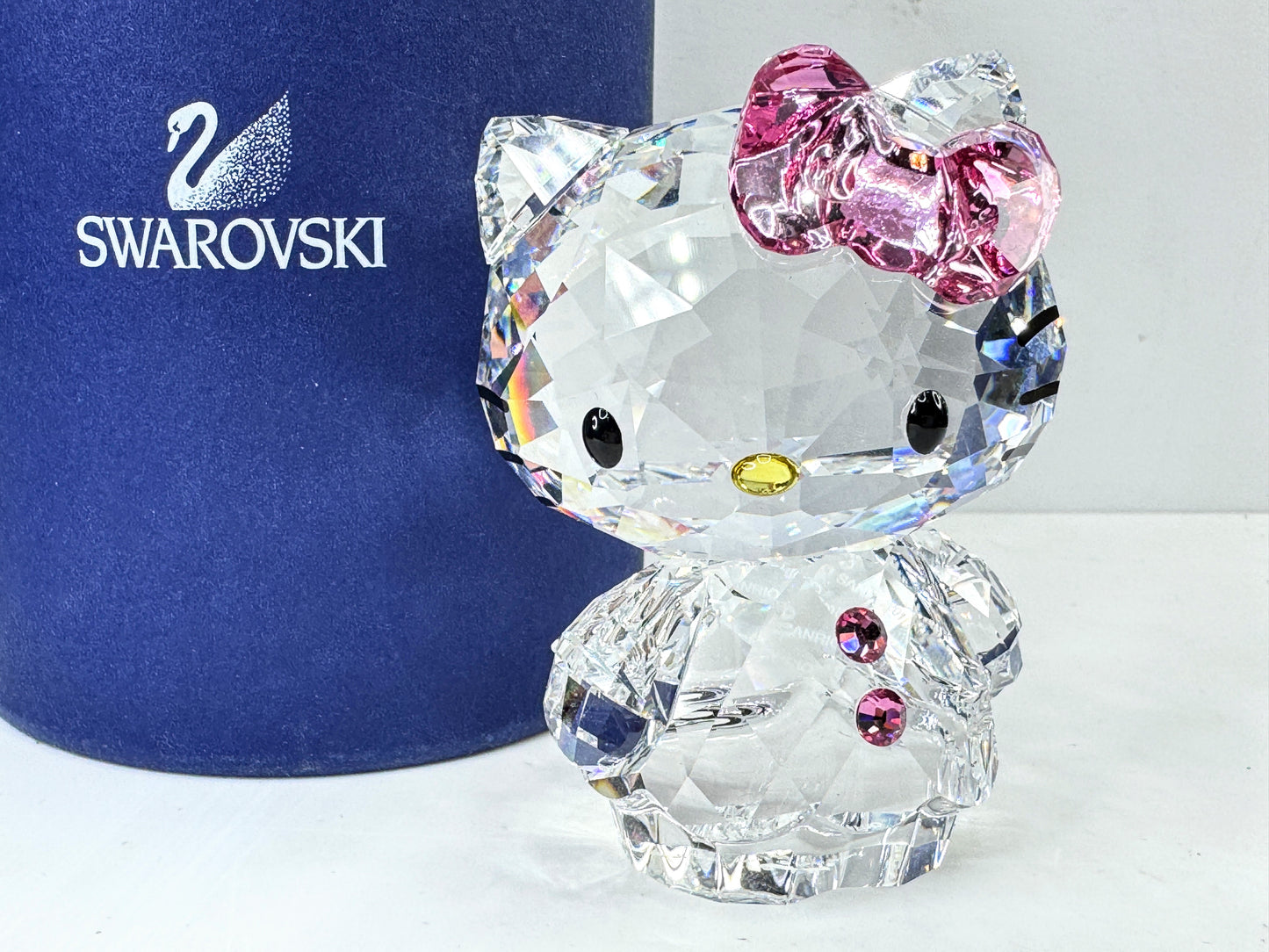 Vintage Swarovski crystal cleaning kit gloves brush cloth display crystals S317