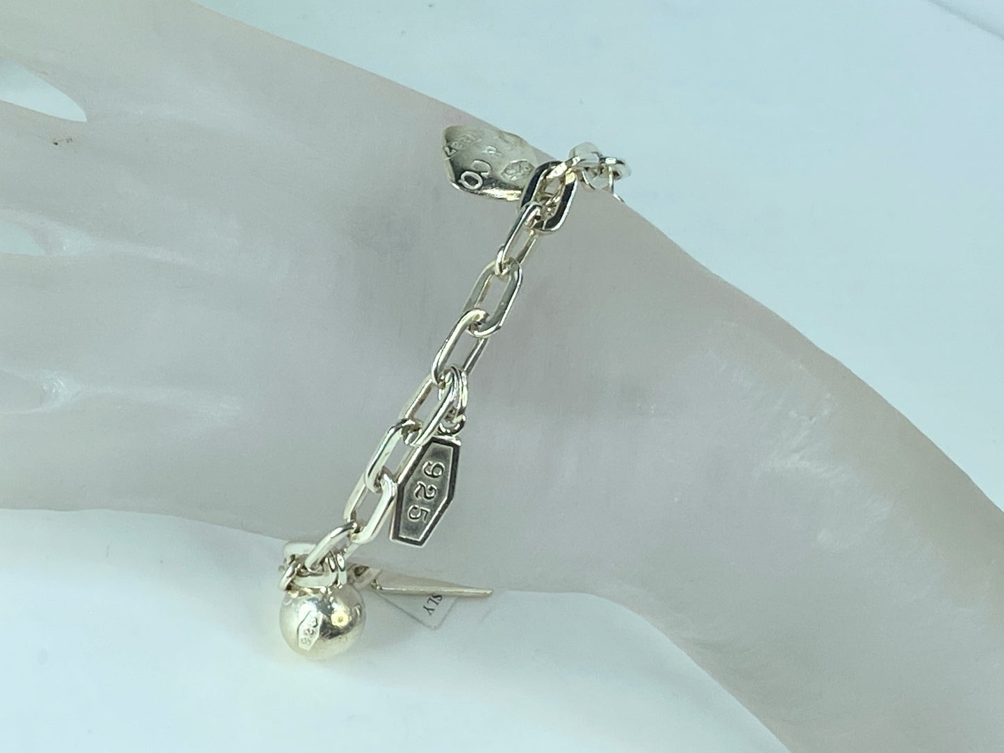 Tiffany and co Sterling Silver Hawaii postcard charm pendant 4g 22mm JR632