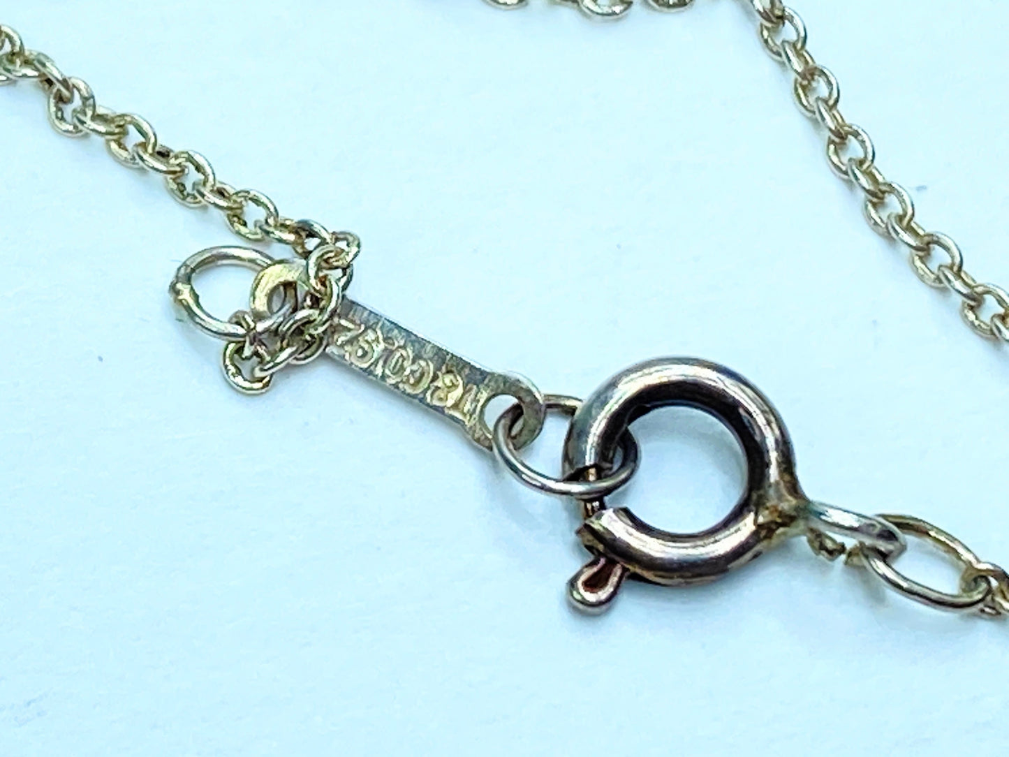 Tiffany & Co. Paloma Picasso Daisy Necklace 18K Gold & Sterling Silver JR1107