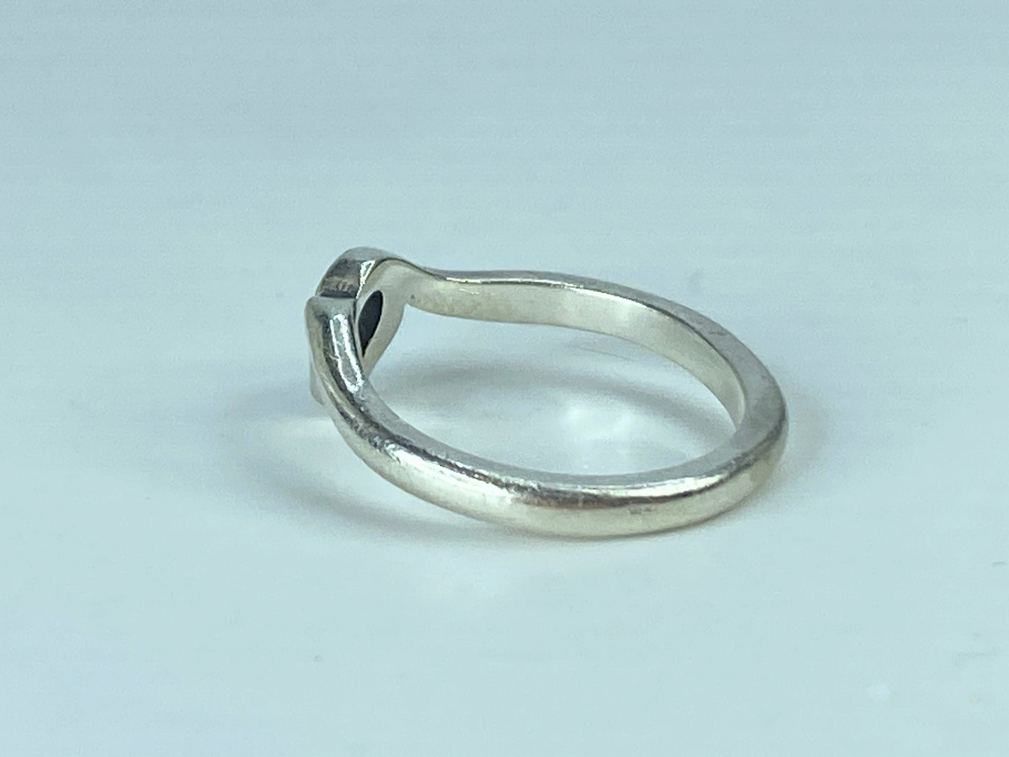 James Avery Sterling Silver Script Initial 's' Ring s6 2.3g JR636