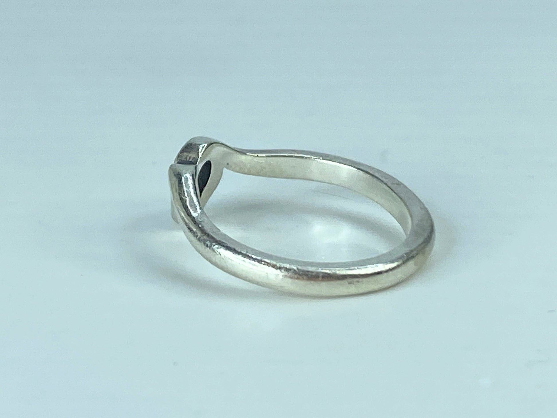 James Avery Sterling Silver Script Initial 's' Ring s6 2.3g JR636