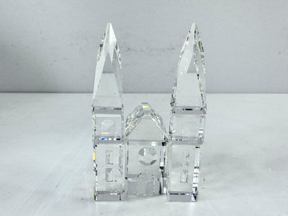 Vintage Swarovski Crystal City Cathedral Figurine 157858 Retired 1990-1994 S322