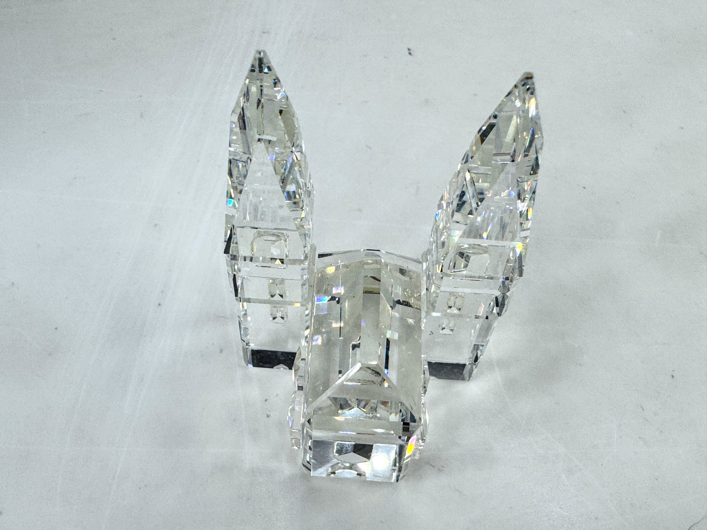 Vintage Swarovski Crystal City Cathedral Figurine 157858 Retired 1990-1994 S322