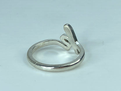 James Avery Sterling Silver Script Initial 'k' size 7.75 3.0g JR639