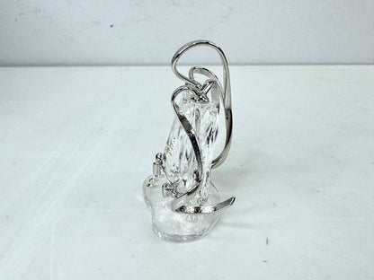 Vintage Swarovski SCS 2004 Anna's Ballet Shoes Crystal Figurine Set 663596 S323
