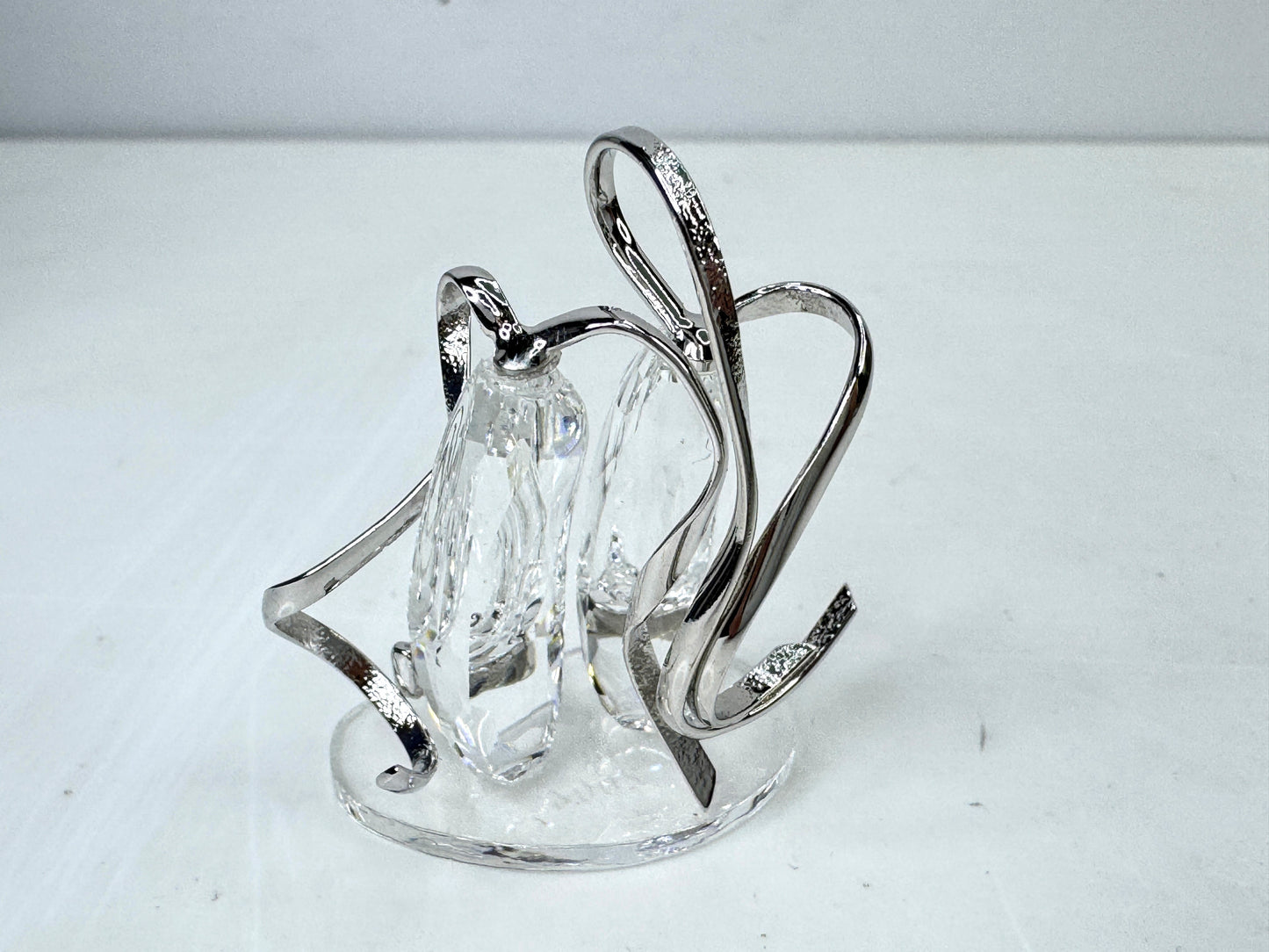 Vintage Swarovski SCS 2004 Anna's Ballet Shoes Crystal Figurine Set 663596 S323