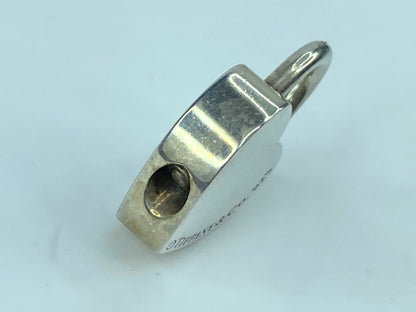 Tiffany & Co. Heart Lock Twist & Pull Pendant in sterling silver 8.3g JR640