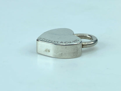 Tiffany & Co. Heart Lock Twist & Pull Pendant in sterling silver 8.3g JR640