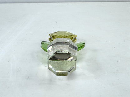 Vintage Swarovski Yellow Tulip Crystal Flower by Keiko Arai Original Box S327