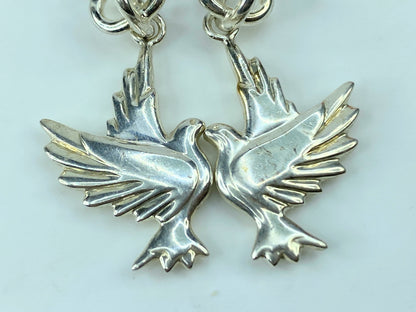 Tiffany & Co Paloma Picasso silver earrings, new worn, 11g JR666