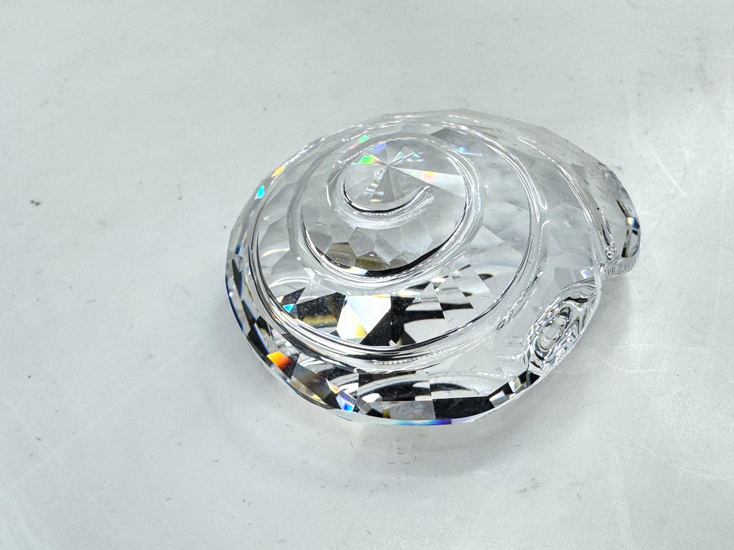 Vintage Swarovski Sea Life Top Shell Crystal Figurine 880693 in Box S328