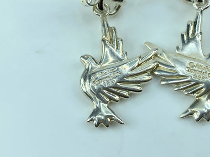 Tiffany & Co Paloma Picasso silver earrings, new worn, 11g JR666