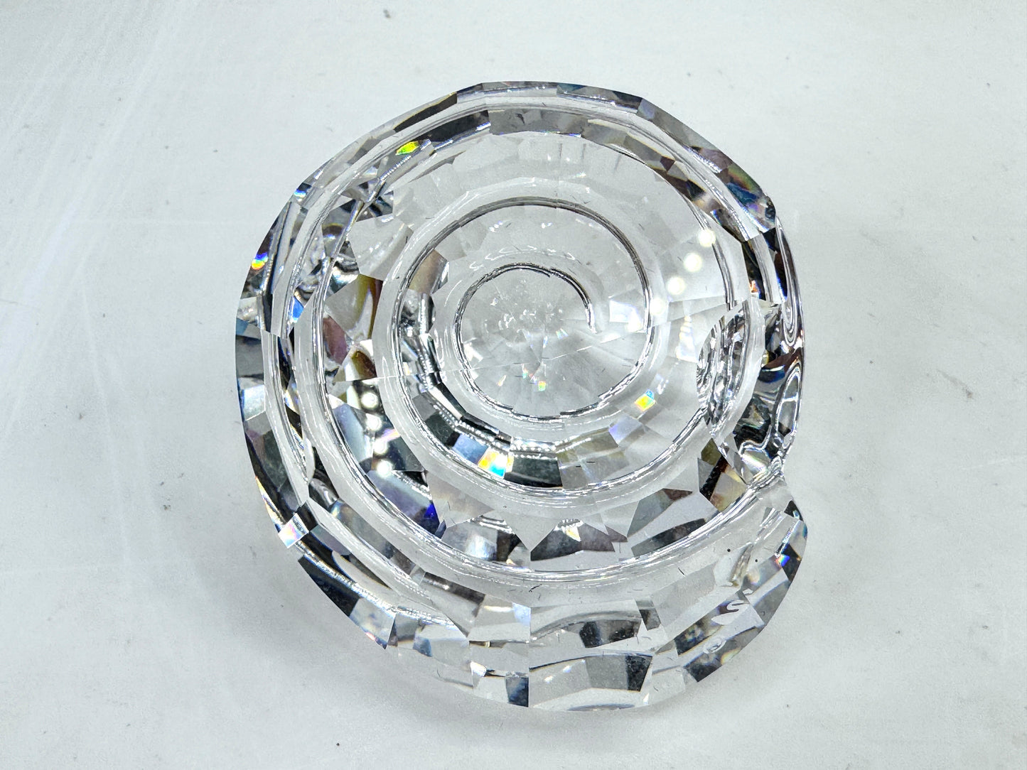 Vintage Swarovski Sea Life Top Shell Crystal Figurine 880693 in Box S328
