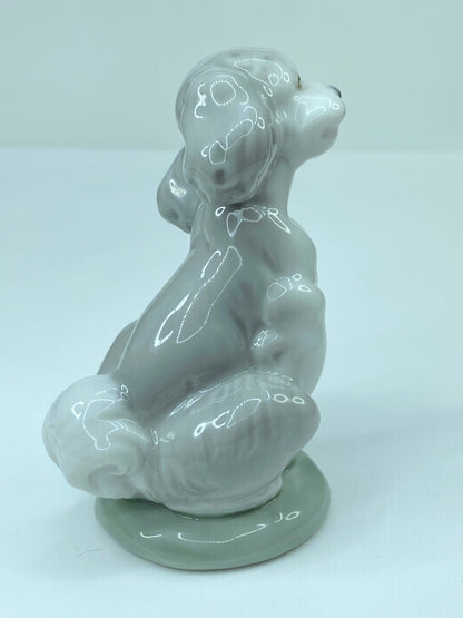 Lladro Porcelain 7685 “A Friend for Life “ Poodle Dog Figurine A233