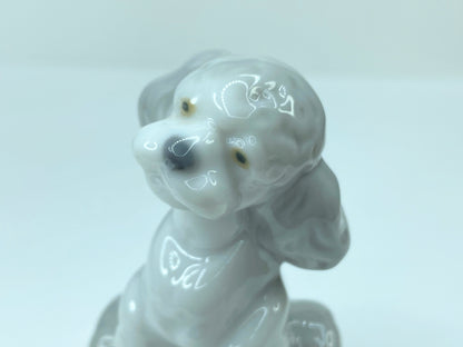 Lladro Porcelain 7685 “A Friend for Life “ Poodle Dog Figurine A233