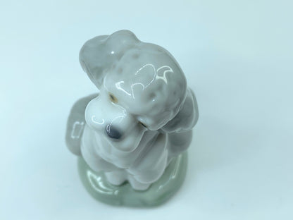 Lladro Porcelain 7685 “A Friend for Life “ Poodle Dog Figurine A233