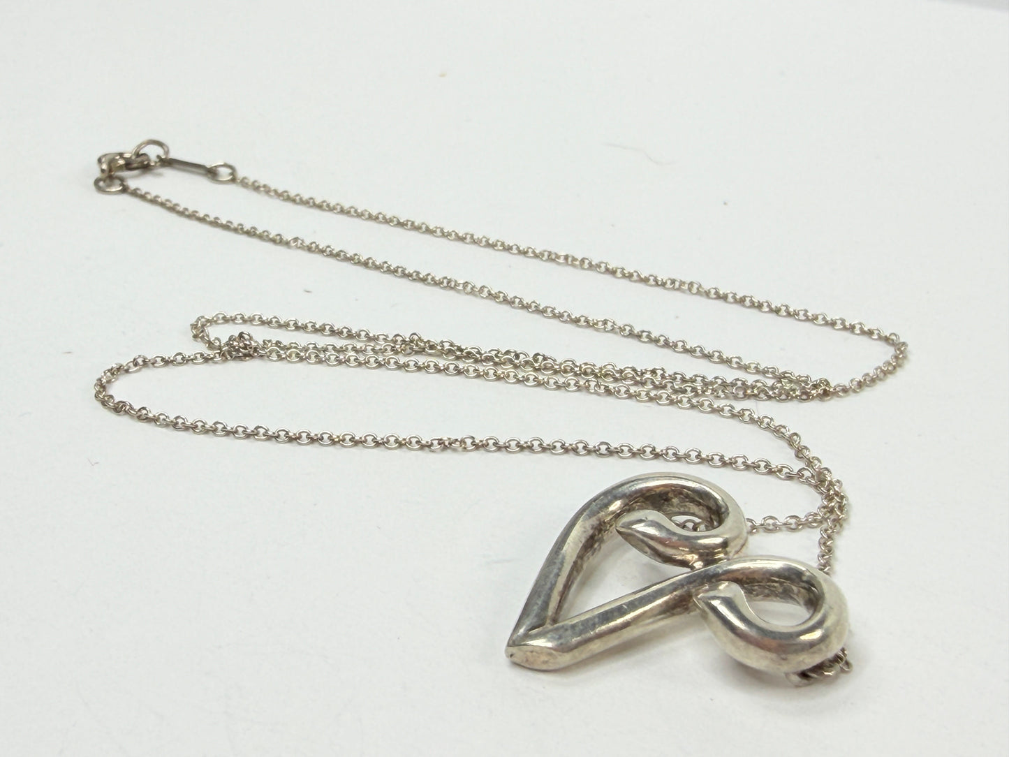 Tiffany & Co. Paloma Picasso Zodiac Aries Necklace Sterling Silver 925 JR1202