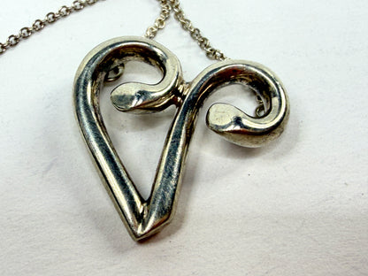 Tiffany & Co. Paloma Picasso Zodiac Aries Necklace Sterling Silver 925 JR1202