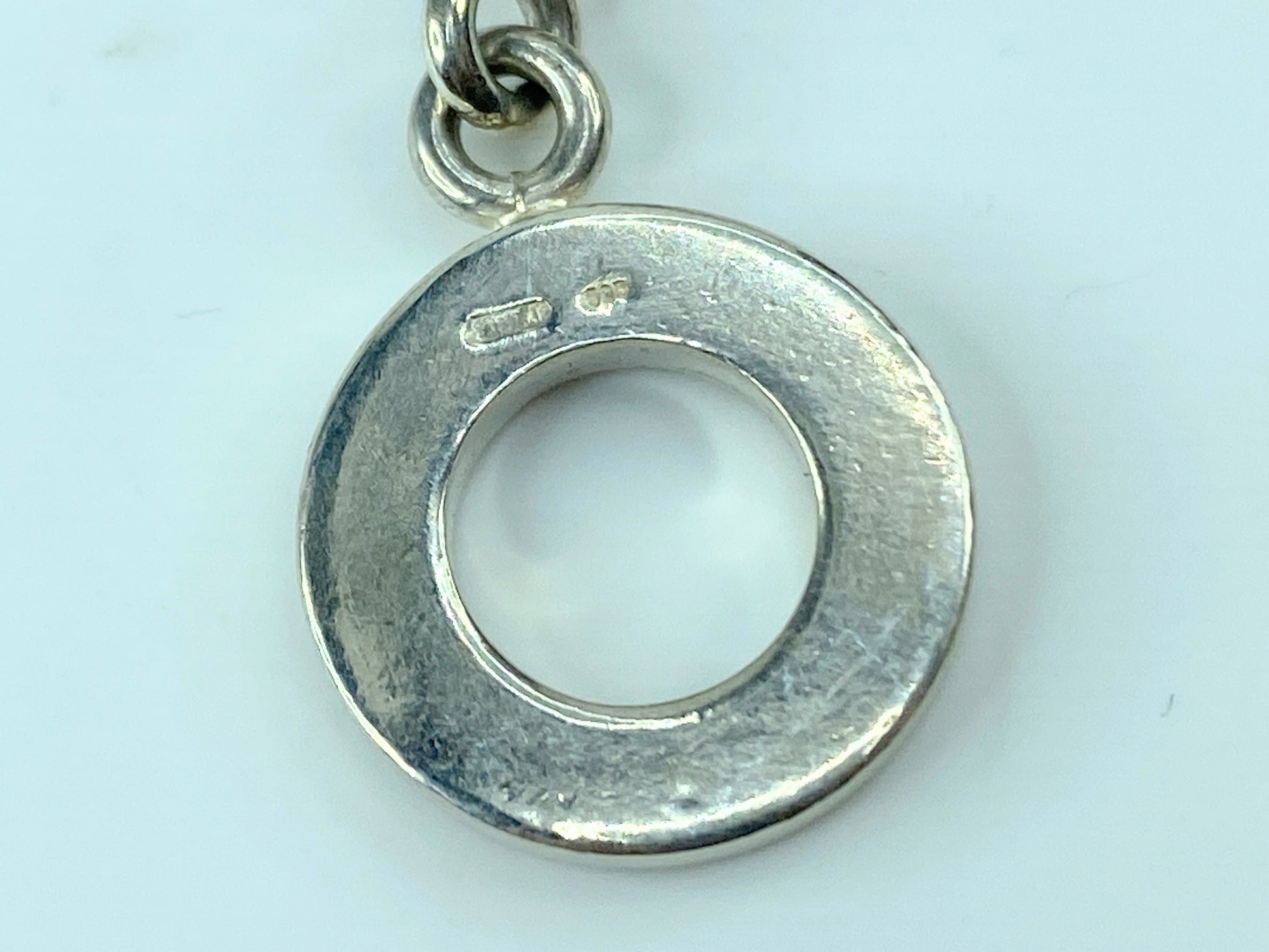 Gucci Sterling Silver Bead Boule Toggle Bracelet 7.5" 15.7 grams JR644