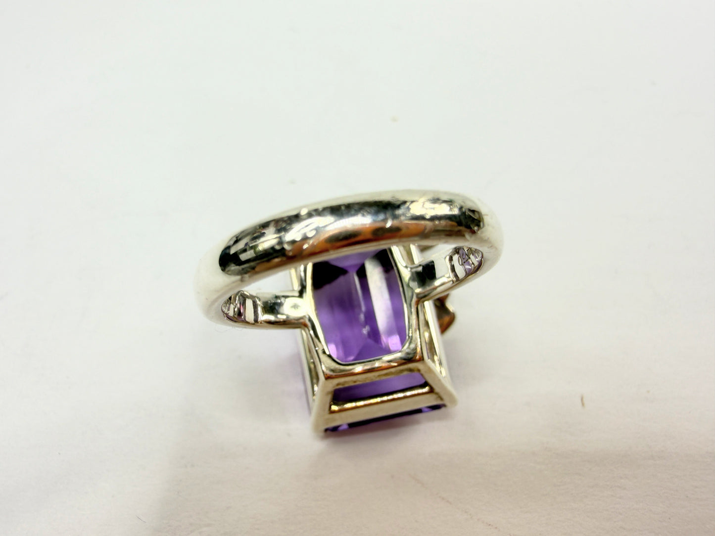 Tiffany & Co. Return To Tiffany® Love Bugs Amethyst Butterfly Ring s6 JR1209