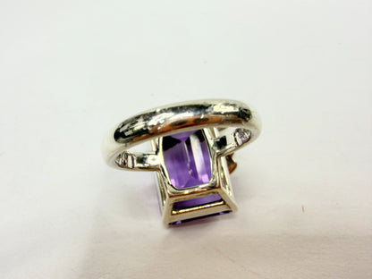 Tiffany & Co. Return To Tiffany® Love Bugs Amethyst Butterfly Ring s6 JR1209