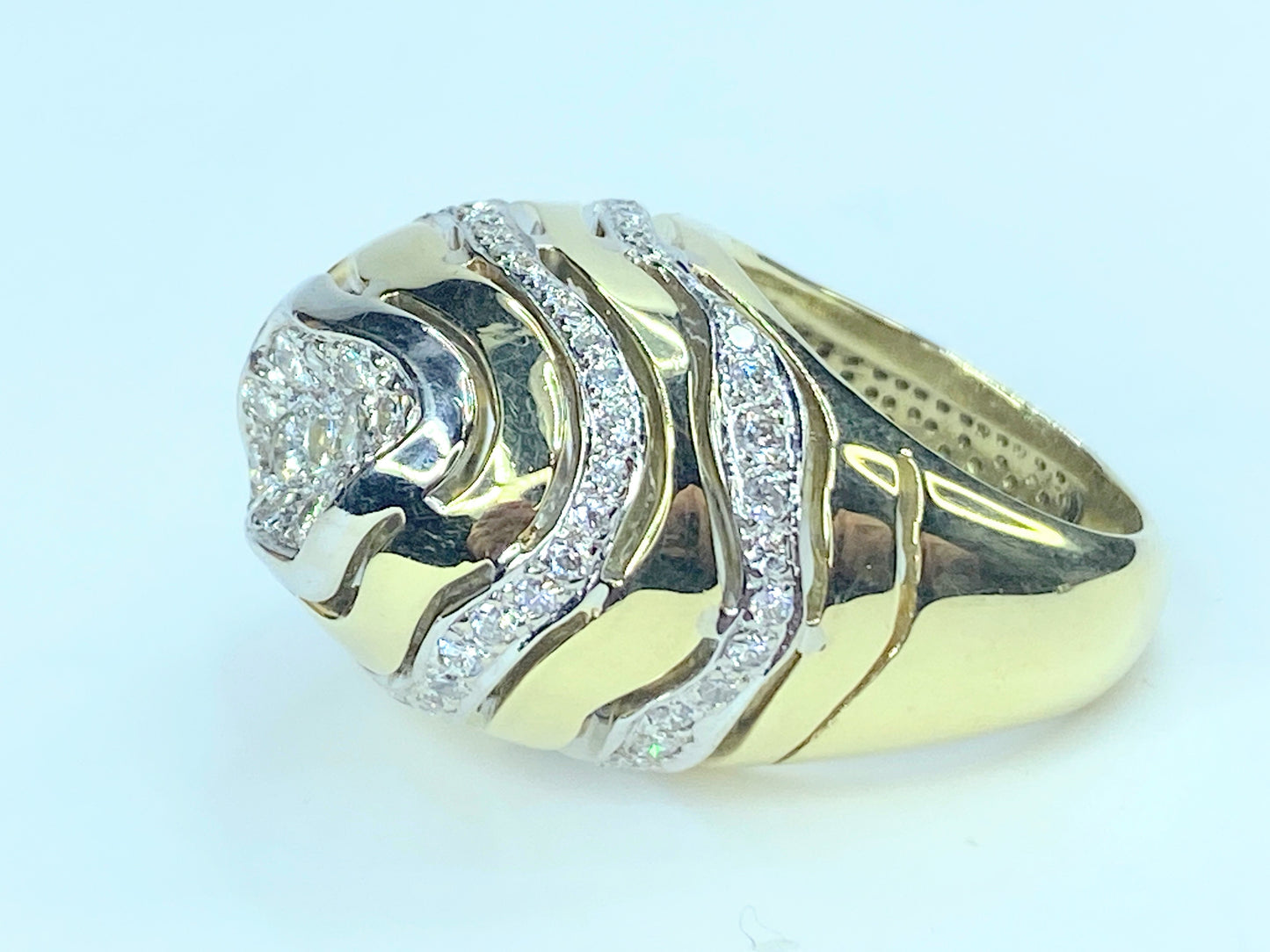 Jose Hess 2.0ct Diamond 14K yellow gold ring JR9877