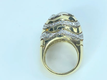 Jose Hess 2.0ct Diamond 14K yellow gold ring JR9877